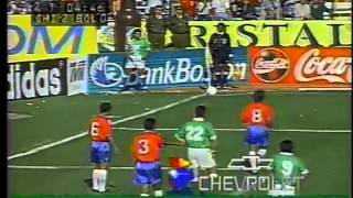 CHILE  BOLIVIA Clasificatorias Francia 1998 [upl. by Hutt109]