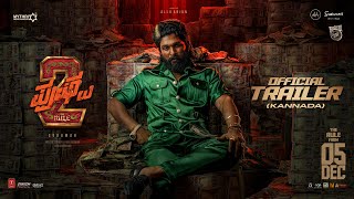 Pushpa 2 The Rule Trailer Kannada  Allu Arjun  Sukumar  Rashmika Mandanna  Fahadh Faasil  DSP [upl. by Archibald]