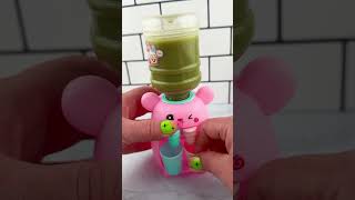 Cute Mini Water Dispenser Satisfying Video ASMR 💦💚 shorts mini asmr [upl. by Anaz32]