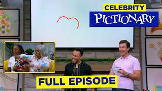 They Tried to Draw a Chain Restaurant…  Pictionary Game Show  Melissa Peterman vs Corbin Bleu [upl. by Nwahsar178]