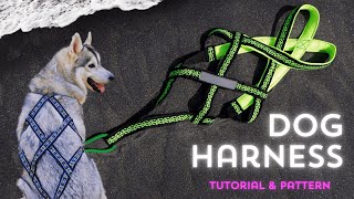 HOW TO MAKE A DOG HARNESS  TUTORIAL  Bikejoring amp Sledding  HARNESSES FOR ACTIVE LIFESTYLES [upl. by Anitnahs424]