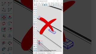 Kitchen Cabinet design in SketchUp  SketchUp tutorial shorts shortsfeed short sketchups art [upl. by Aimil]