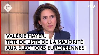 Européennes  Valérie Hayer en 5 chiffres  L’Édito  C à vous  01032024 [upl. by Craggie]