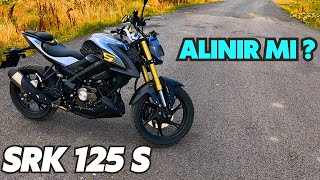 SRK 125 S  EN İYİ 125CC MOTOR MU   İNCELEME  GAZLAMA [upl. by Aihsenad]