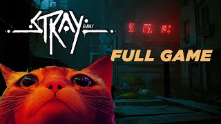 STRAY  full game walkthrough  No commentary  PS5 [upl. by Mahgirb]