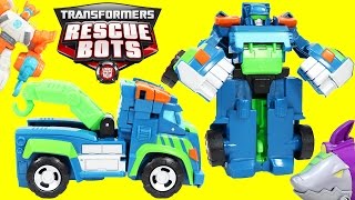 Transformer Rescue Bots Hoist The TowBot has a big Adventure with Blades [upl. by Kalila246]