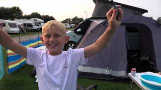 Camping at Ty Mawr in Towyn August 2024 [upl. by Lydnek789]