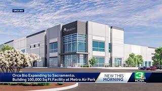 Biotech company expanding building new facility in Sacramento [upl. by Nwotna]