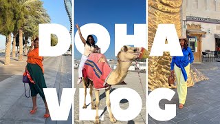 Doha Travel VLOG Solo Trip to Qatar souq where to visit in doha amp more [upl. by Ajtak232]