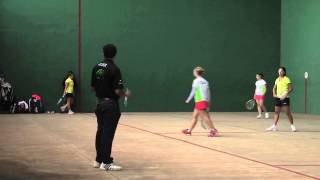 Mx Frontour  Frontenis  Internacional Final Femenil PaulinaRaquel vs MariaPatri QRO 2013 [upl. by Alemak788]