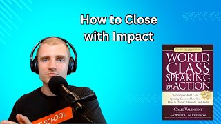 How to Close Your Speech with Impact [upl. by Anuaik179]