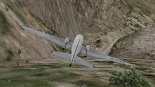 DC3 approach final and landing at Changual Peru SPGL [upl. by Siegel376]