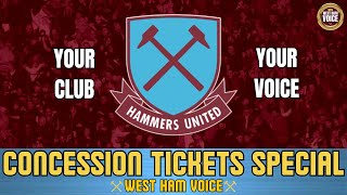 PAUL COLBORNE INTERVIEW  CAMPAIGN TO SAVE CONCESSION TICKETS  HAMMERS UNITED [upl. by Queridas929]