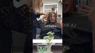 Meine Friseurin darf alles machen 💇🏼‍♀️ Ihr habt mich vor nem Pony bewahrt… 🤗 friseur haare [upl. by Starobin547]