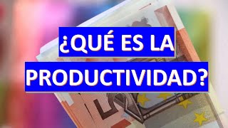 Productividad media marginal y global [upl. by Narahs228]