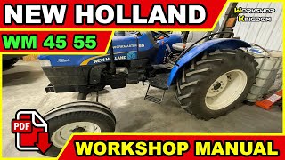 New Holland Workmaster 45 55 Workshop Service Repair Wiring Manual  ENGLISH  Download PDF [upl. by Ynoble]