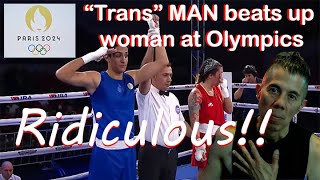 quotTransgenderquot Boxer allowed to fight in Paris 2024 Olympics [upl. by Sedruol]