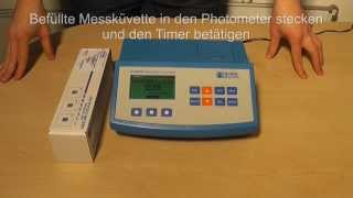 Multi Range Photometer HI 8320302 Nitritmessung [upl. by Ezarras]