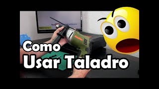 Video Como Usar Un Taladro Percutor  Aprende a usar el rotomartillo o taladro en casa [upl. by Dworman487]