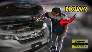 How to Replace Battery in Honda Pilot [upl. by Kilbride]