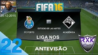 F C PORTO VS ACADEMICA LIGA NÓS ANTEVISÃO [upl. by Hoxie]