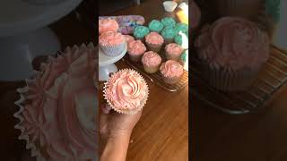 How to make butter icing flower ♡ Butter Cream Flower Cupcakes [upl. by Shyamal]