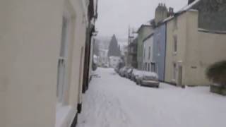 Video of snow 1 March 2018 Ashburton Devon [upl. by Aldis]