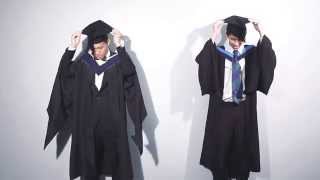 Academic Dress for Graduation Gentlemen Version [upl. by Ellissa196]