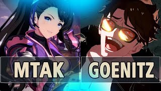 GBVSR🔥mtak Beatrix Vs Goenitz Belial🔥 High Level Gameplay [upl. by Willow]