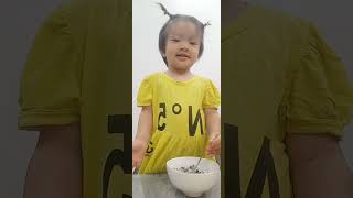 Học ăn học nói song ngữ với bé tiểu hổ 21 months😃 [upl. by Earal112]