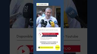 Fernando Clavijo sobre la situación en Valencia noticias canarias dana [upl. by Prisilla]