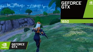 Fortnite on GTX 1650 4GB  1080p Low Graphics [upl. by Symer]