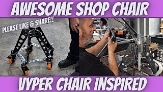 vyper chair build awesome vyper chair inspired diygarage viralvideo trending Part 1 [upl. by Odelet]