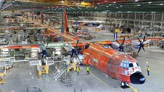 Tour of Billion  US Advanced Factories Producing Massive Lockheed C130 Hercules [upl. by Kronfeld]