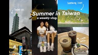 Living alone in Taipei🥯🚉2024 Summer in Taiwan morning routines friends office vlog Olympics [upl. by Tessi]