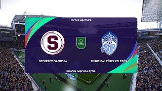 Modo carrera jugador liga Promerica 2024 Deportivo Saprissa vs Municipal Perez Zeledon [upl. by Brenda]