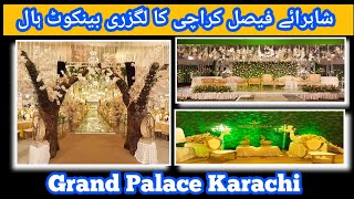 Grand Palace Shahra e Faisal  Luxury Banquet Karachi  Banquet Hall  SaleemNED [upl. by Anawqahs]