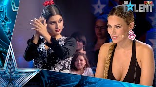 Esta bailaora de FLAMENCO te pondrá los PELOS DE PUNTA  Audiciones 7  Got Talent España 2021 [upl. by Theresa279]