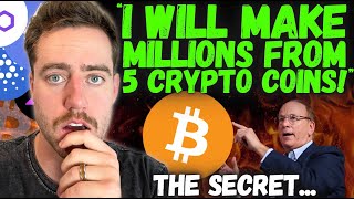 TOP 5 CRYPTO TO BUY NOW YOU LITERALLY HAVE 4 HOURS [upl. by Beeson669]