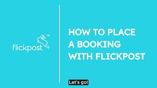 How to Place A Booking with Flickpost [upl. by Abekam]