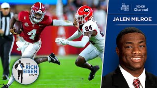 Alabama QB Jalen Milroe’s Message for NFL Teams in Need of a Quarterback  The Rich Eisen Show [upl. by Papst]