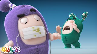 Sneezy Zee A Sick Day Turns Sloppy for Jeff 🤧😆  Oddbods  Kids TV Shows  Cartoons For Kids [upl. by Oliana]