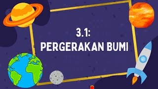 BAB 31 PERGERAKAN BUMI GEOGRAFI TINGKATAN 2 [upl. by Naujek125]