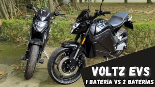 Comparativo Voltz EVS 1 e 2 Baterias  Parte 2 [upl. by Moraj]