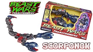 Transformers Vintage Beast Wars Predacon Scorponok [upl. by Vincents]