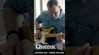 Quilter Labs  Aviator Cub Tweed Voicing SHORTS amplifiers guitar quilterlabs [upl. by Htiekel856]