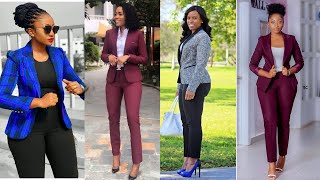 The Best trouser suits 2022  Amazing Pant suits 2022 [upl. by Purdum776]