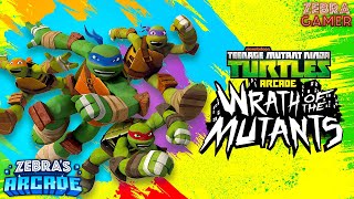 Teenage Mutant Ninja Turtles Arcade Wrath of the Mutants Gameplay  Zebras Arcade [upl. by Keller]