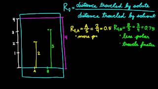 Calculating Rf Values [upl. by Marlette]