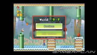 New Super Mario Bros Wii Level 97 Star Coins [upl. by Naves117]